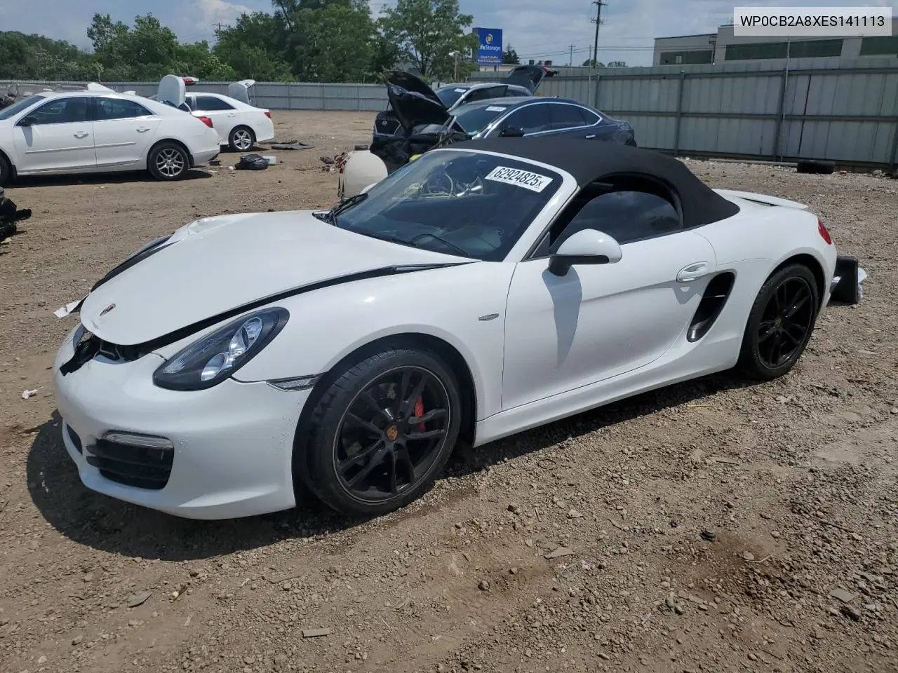 2014 Porsche Boxster S VIN: WP0CB2A8XES141113 Lot: 62924825