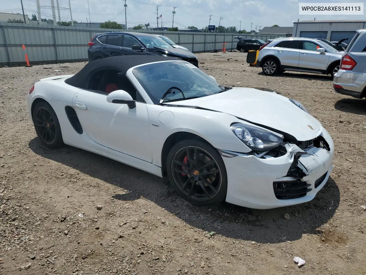 2014 Porsche Boxster S VIN: WP0CB2A8XES141113 Lot: 62924825