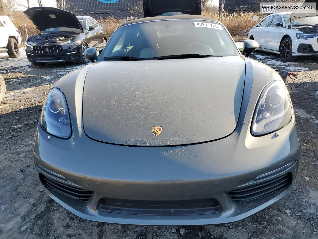 2022 Porsche Boxster Base VIN: WP0CA2A85NS205240 Lot: 51125615