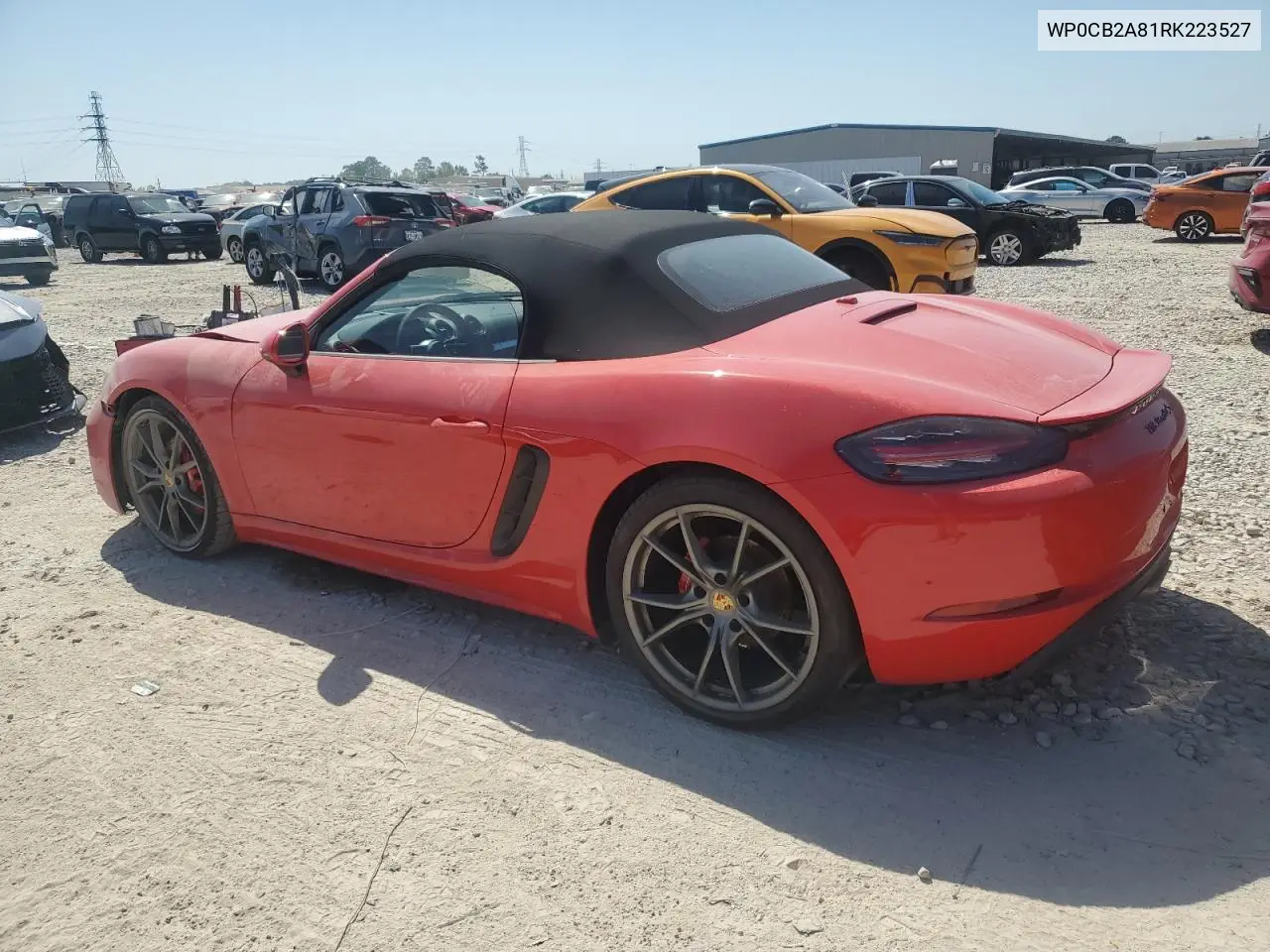 2024 Porsche Boxster S VIN: WP0CB2A81RK223527 Lot: 49722955