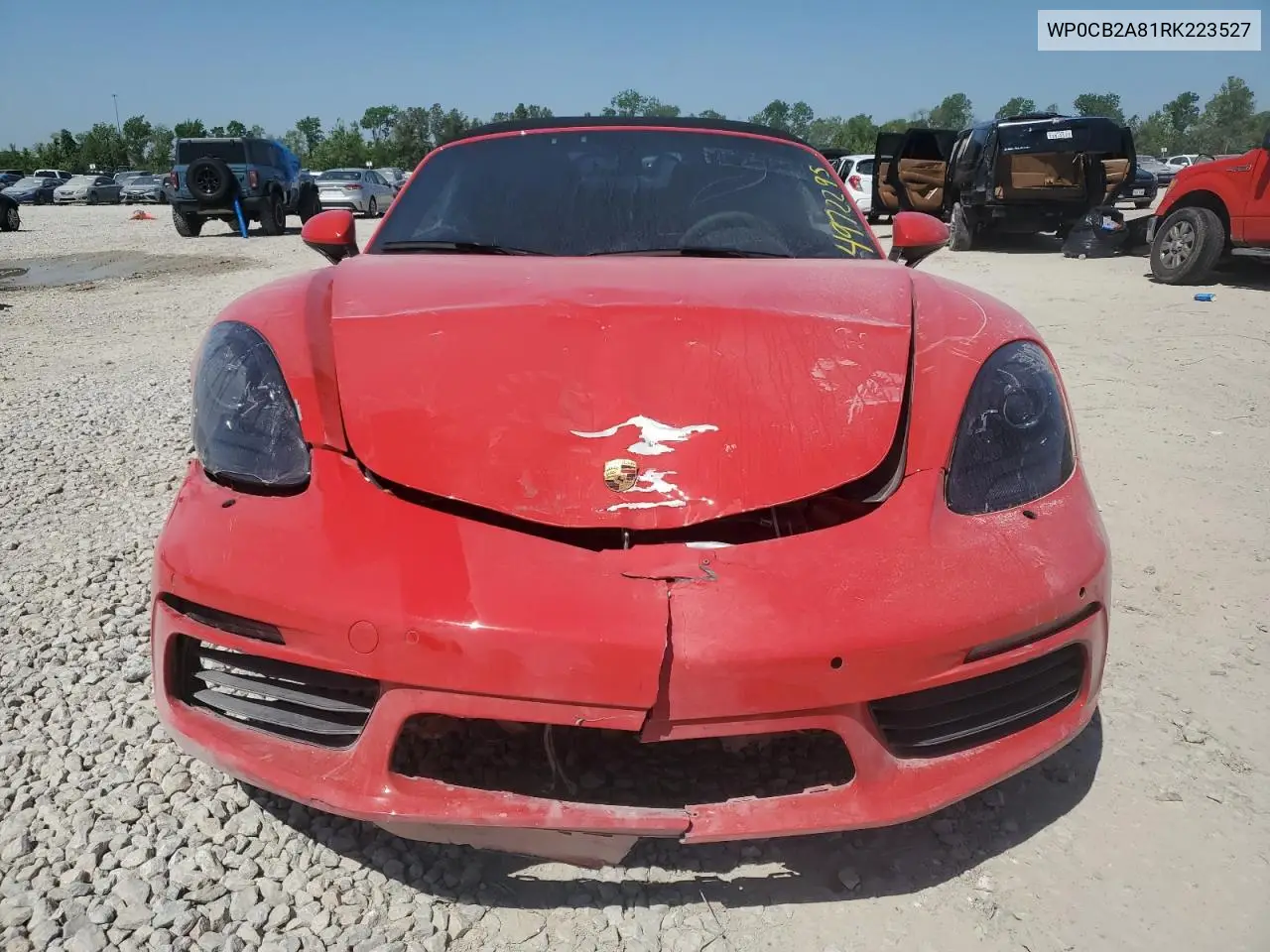 2024 Porsche Boxster S VIN: WP0CB2A81RK223527 Lot: 49722955