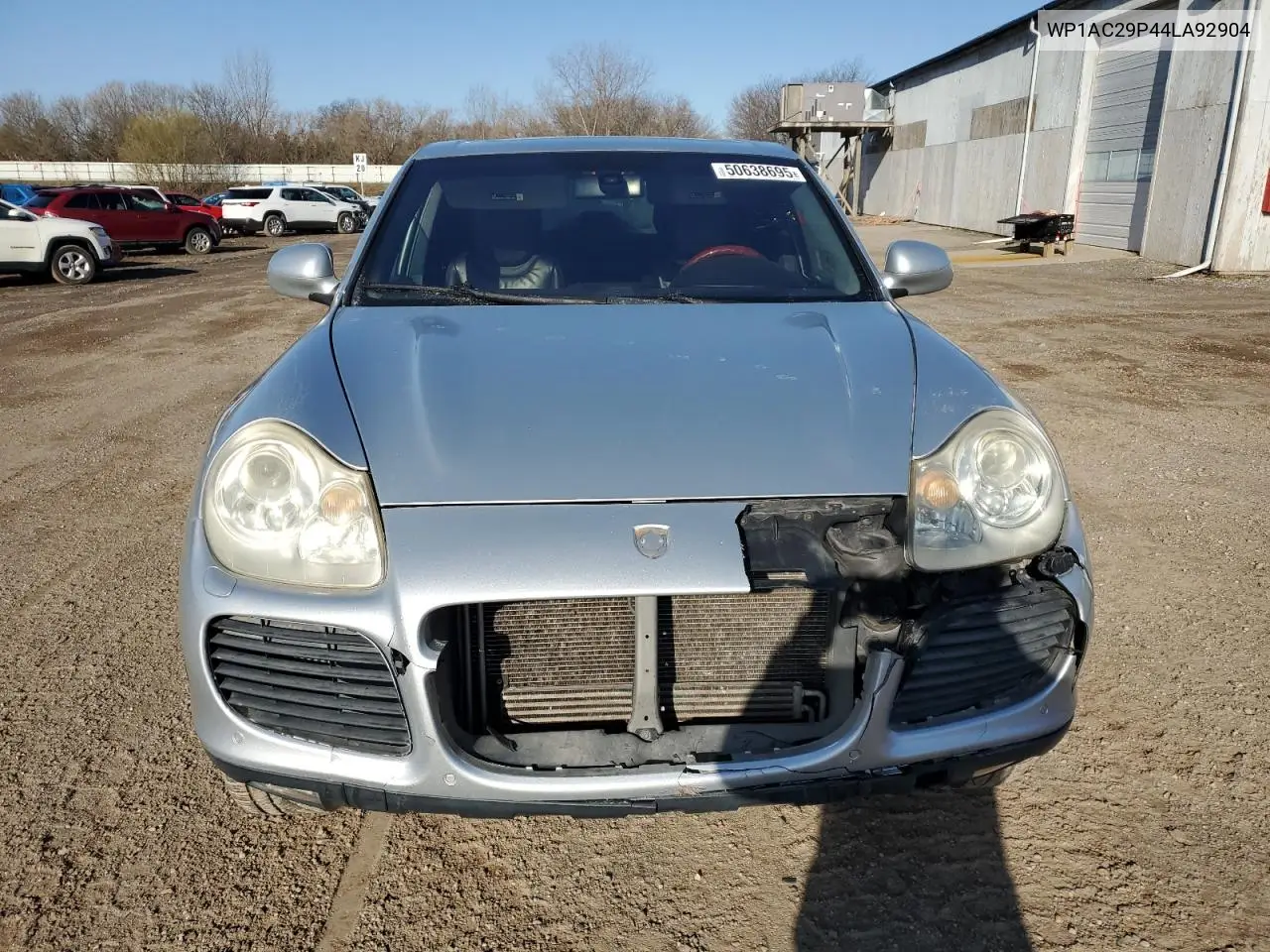 2004 Porsche Cayenne Turbo VIN: WP1AC29P44LA92904 Lot: 50638695
