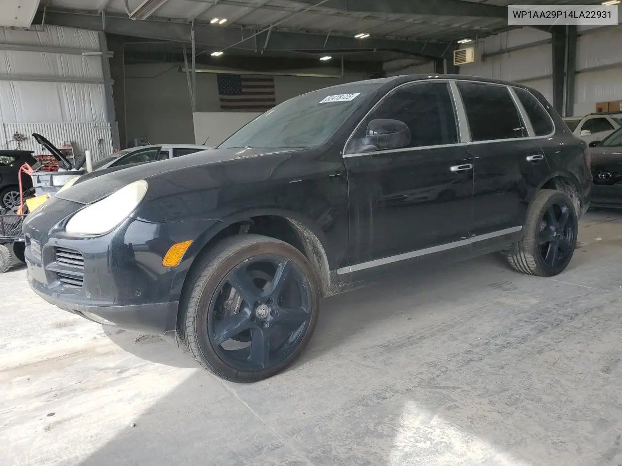2004 Porsche Cayenne VIN: WP1AA29P14LA22931 Lot: 52418725