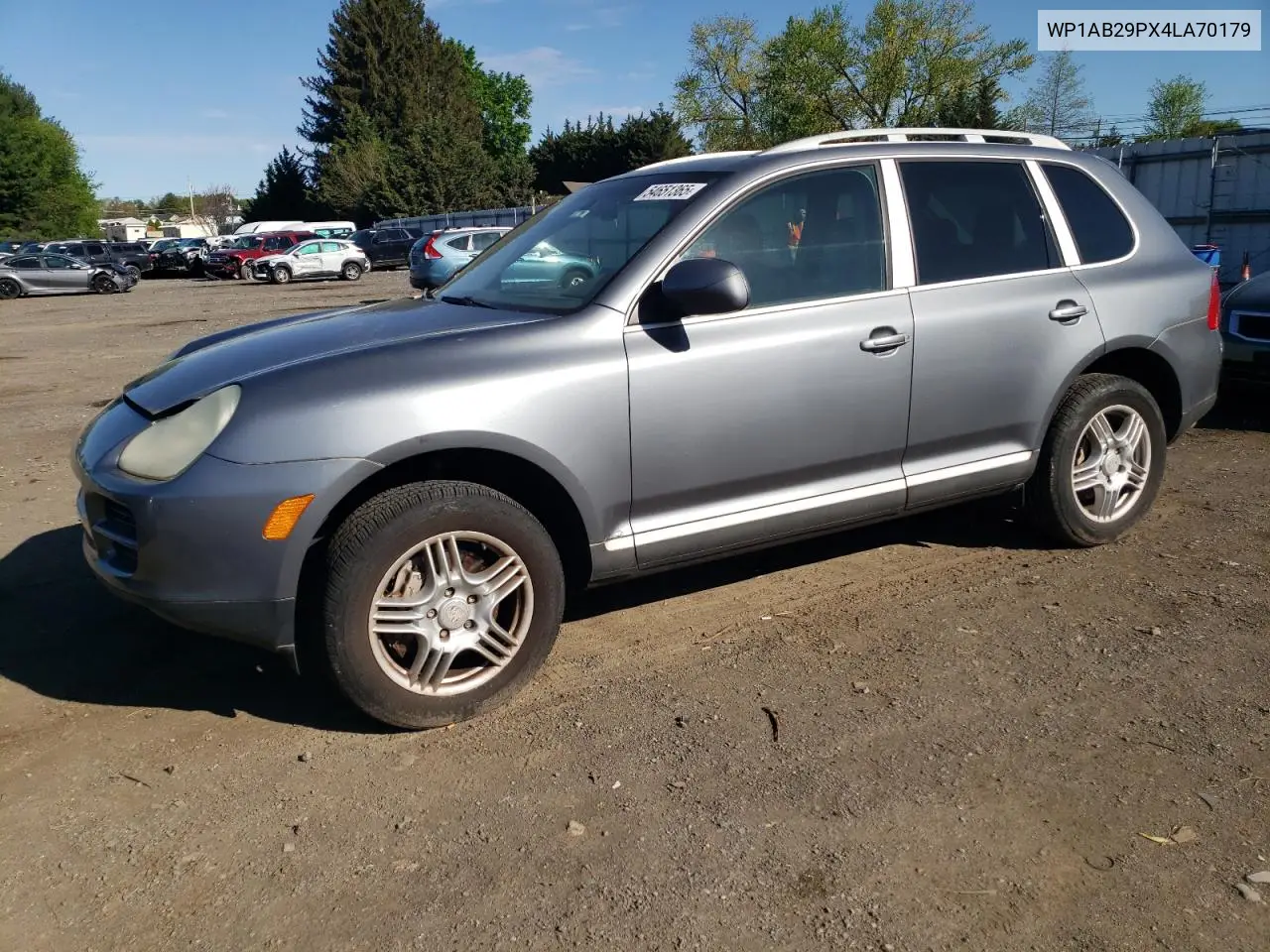 2004 Porsche Cayenne S VIN: WP1AB29PX4LA70179 Lot: 54651365