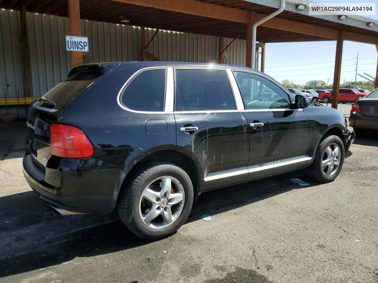 2004 Porsche Cayenne Turbo VIN: WP1AC29P94LA94194 Lot: 56866045