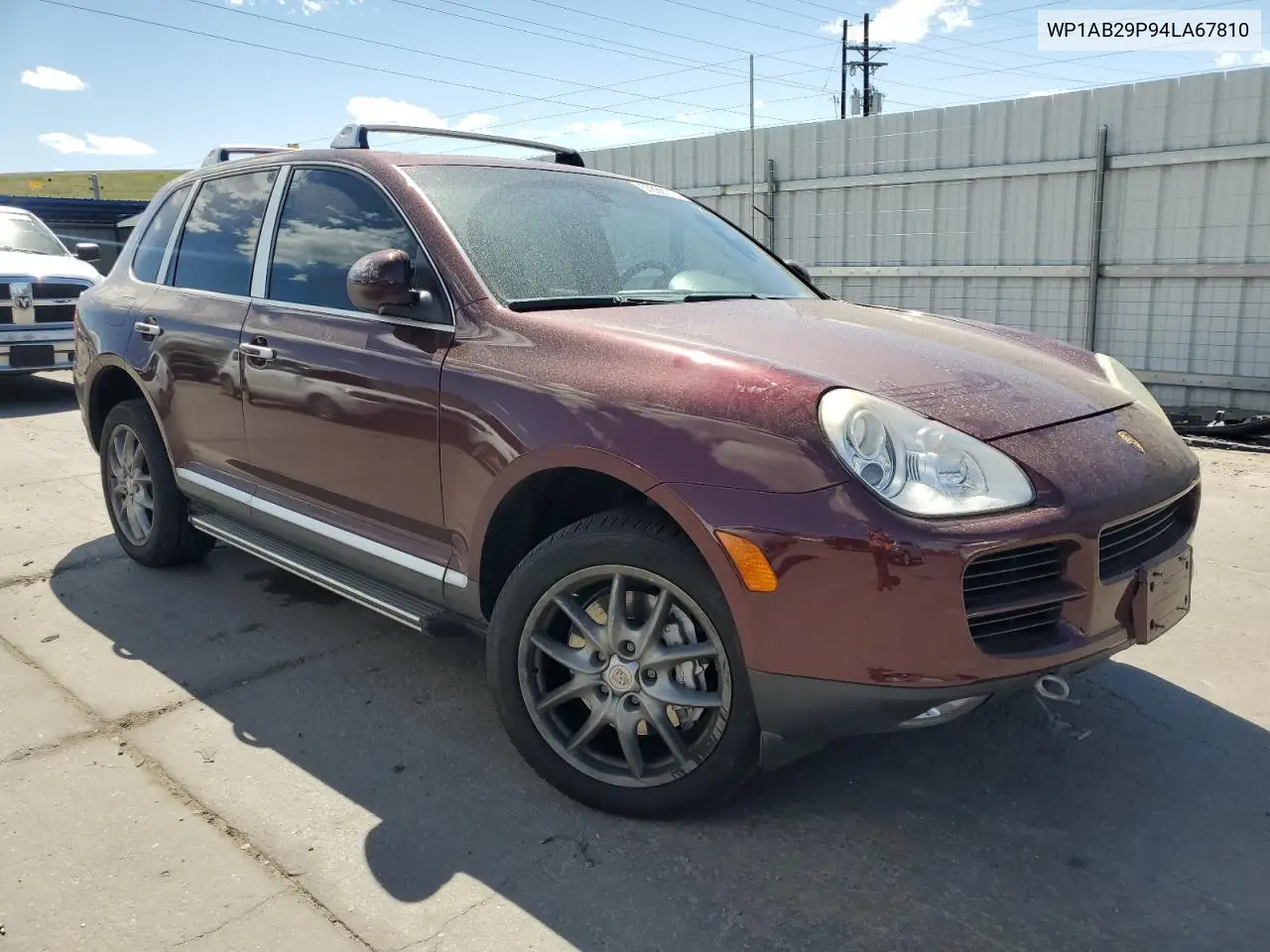 2004 Porsche Cayenne S VIN: WP1AB29P94LA67810 Lot: 57888115