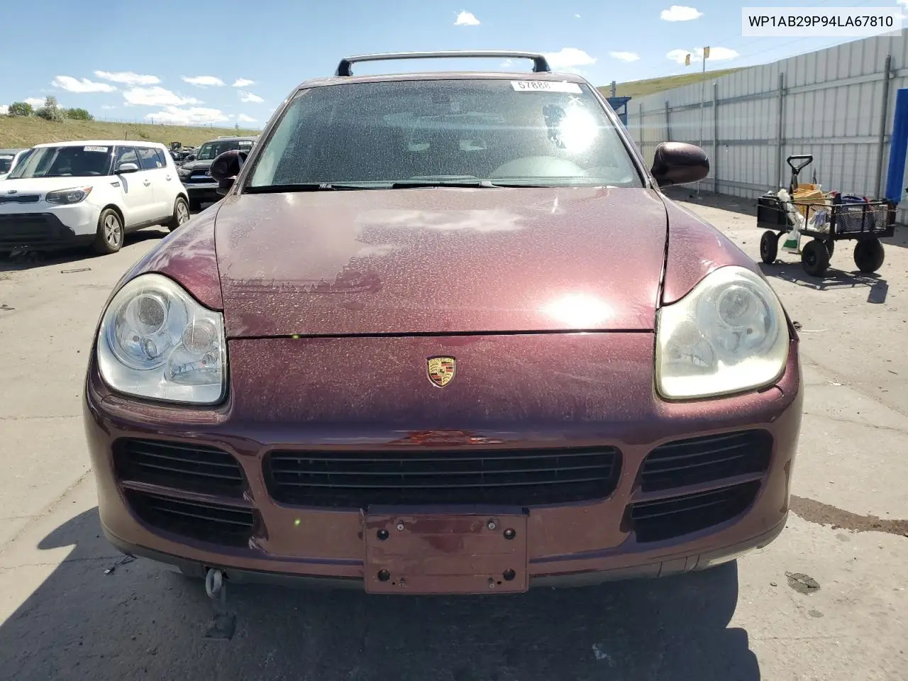 2004 Porsche Cayenne S VIN: WP1AB29P94LA67810 Lot: 57888115