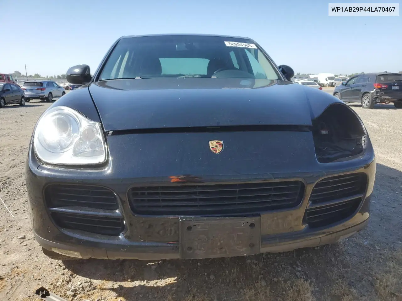 2004 Porsche Cayenne S VIN: WP1AB29P44LA70467 Lot: 58054505