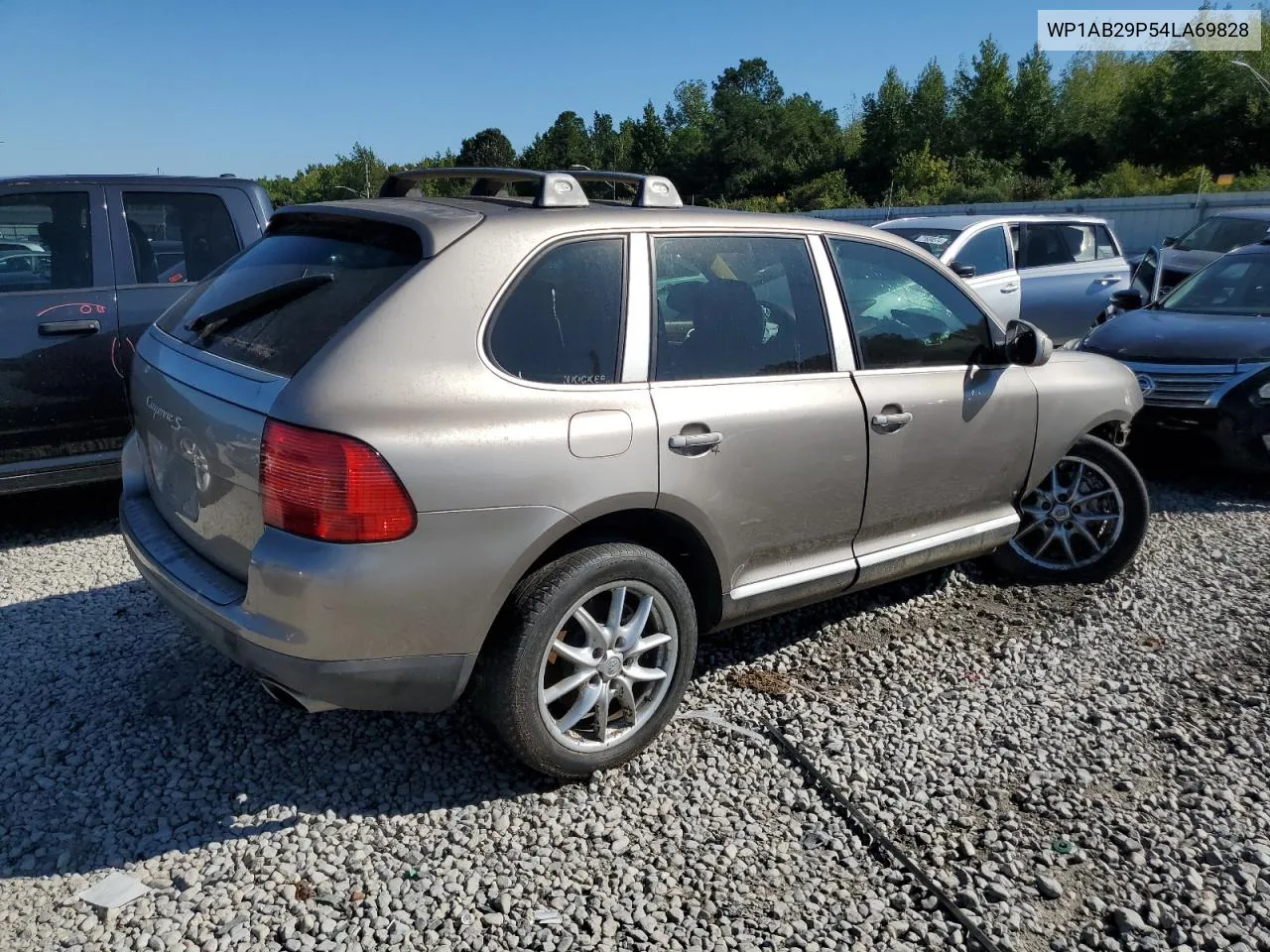 2004 Porsche Cayenne S VIN: WP1AB29P54LA69828 Lot: 72344184