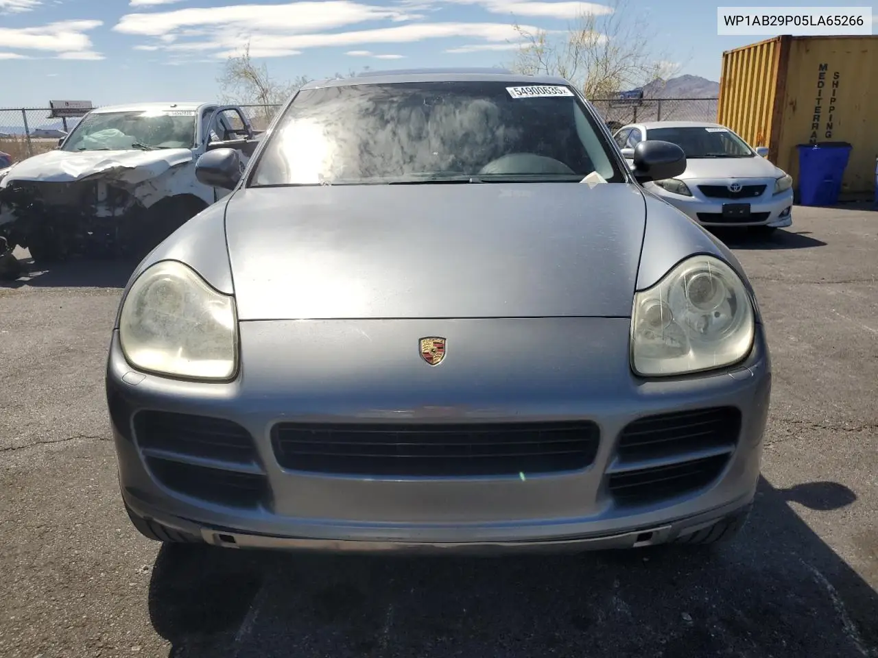 2005 Porsche Cayenne S VIN: WP1AB29P05LA65266 Lot: 54900635