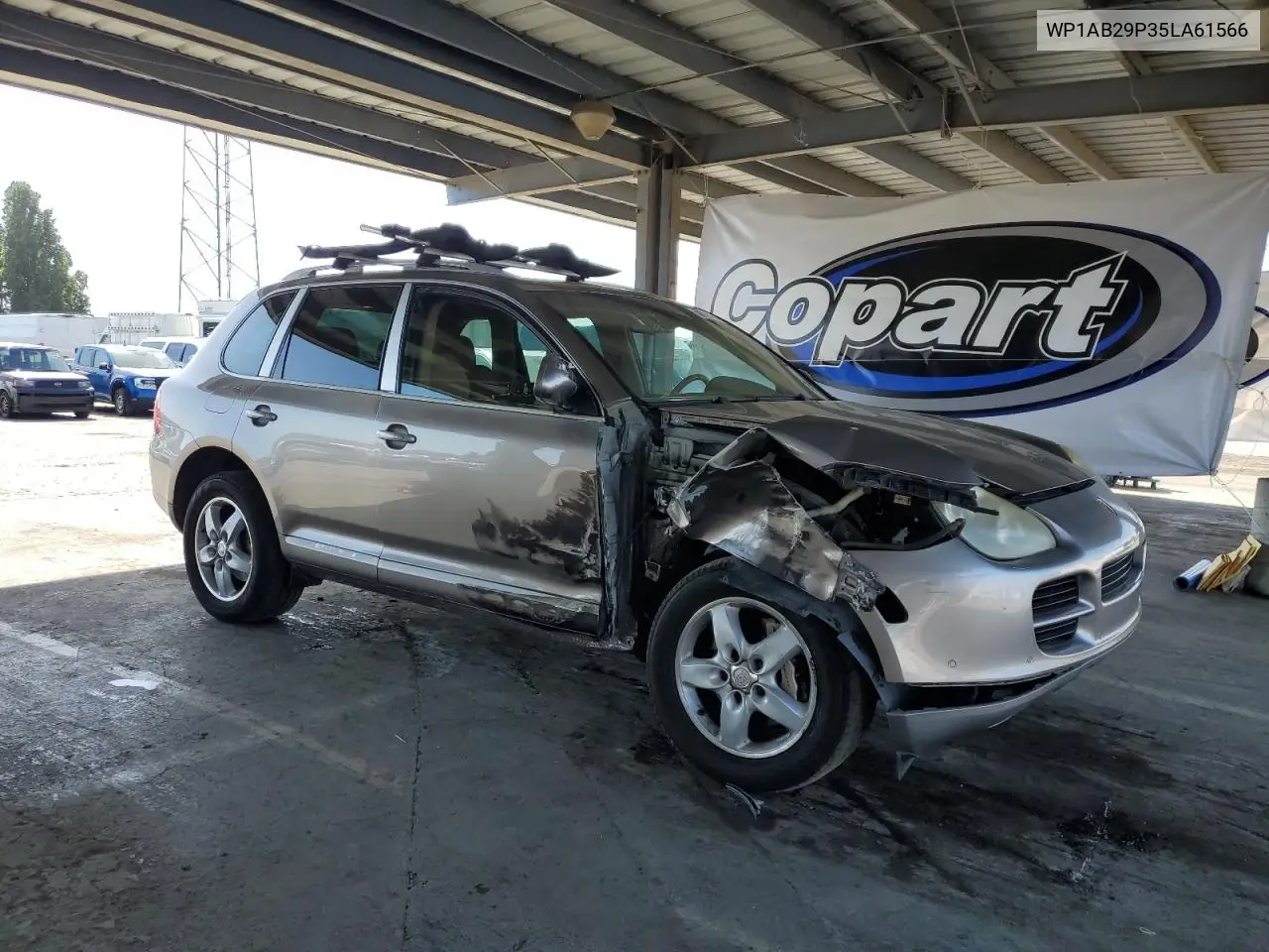 2005 Porsche Cayenne S VIN: WP1AB29P35LA61566 Lot: 58019495