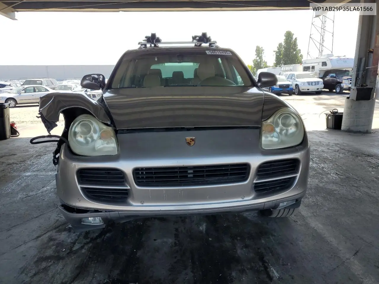 2005 Porsche Cayenne S VIN: WP1AB29P35LA61566 Lot: 58019495