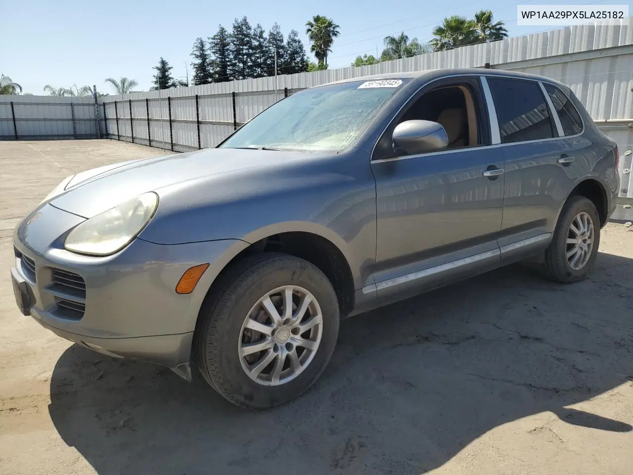 2005 Porsche Cayenne VIN: WP1AA29PX5LA25182 Lot: 59590345