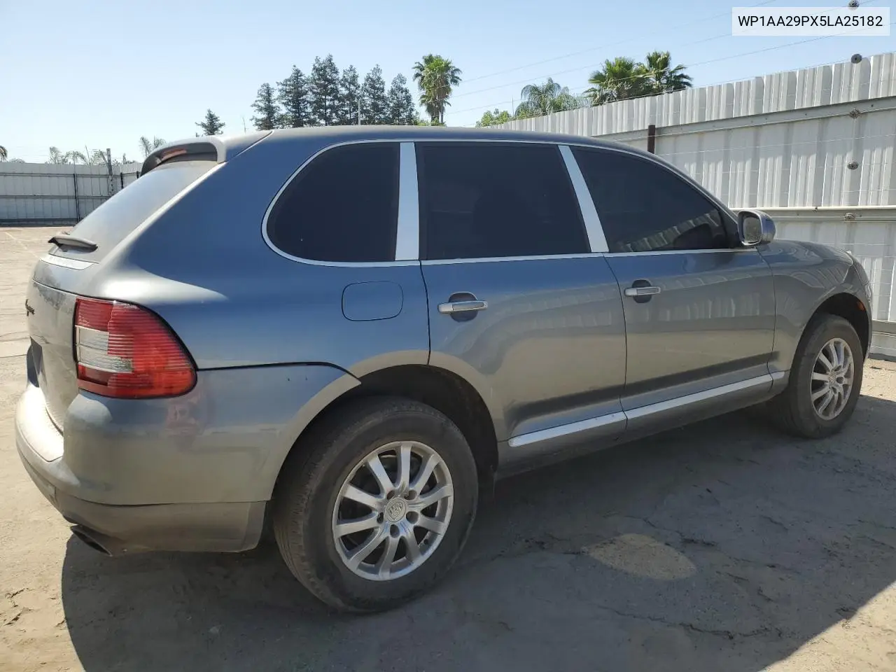 2005 Porsche Cayenne VIN: WP1AA29PX5LA25182 Lot: 59590345
