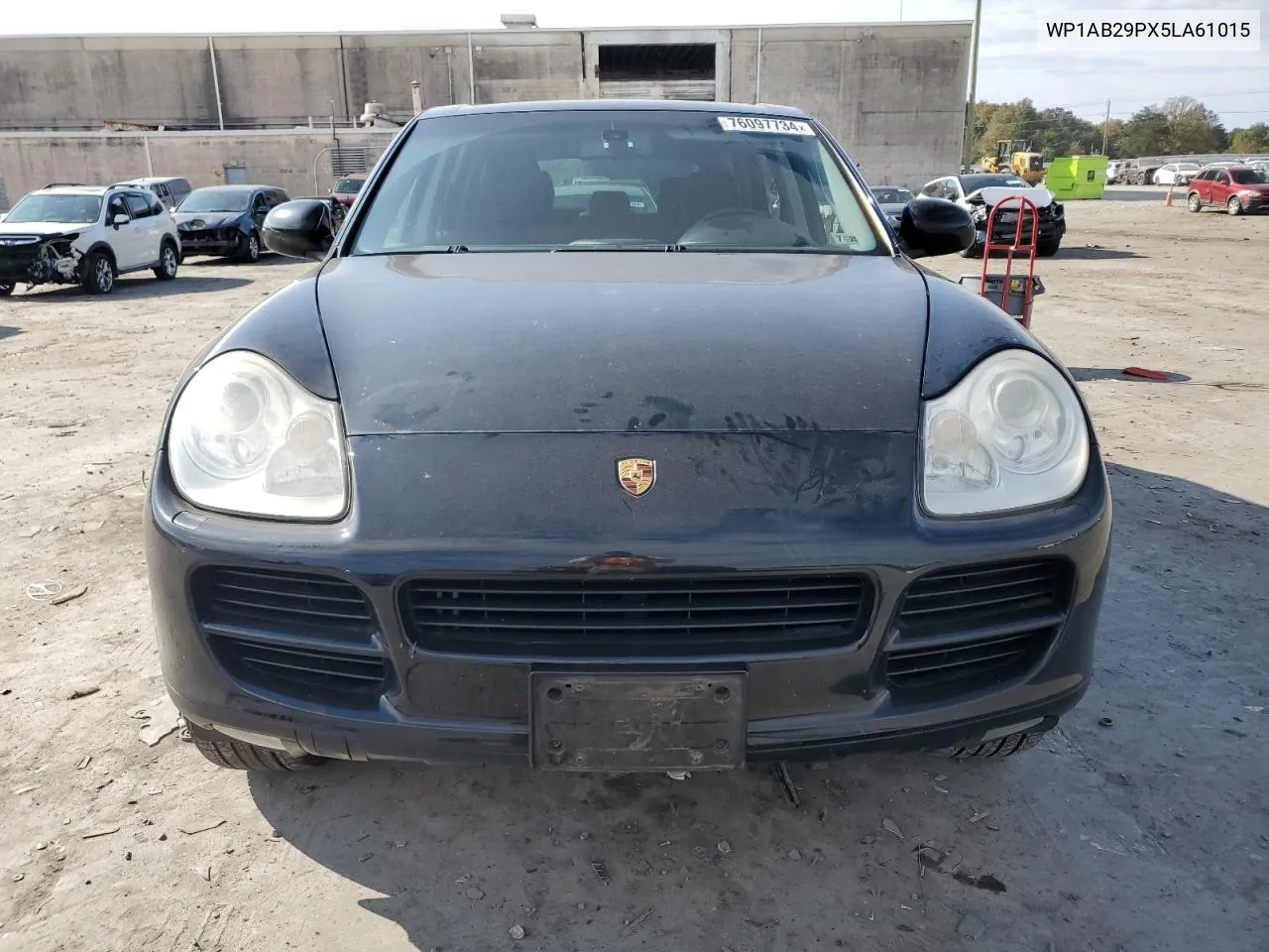 2005 Porsche Cayenne S VIN: WP1AB29PX5LA61015 Lot: 76097734