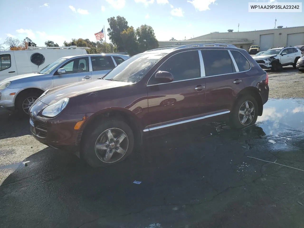 2005 Porsche Cayenne VIN: WP1AA29P35LA23242 Lot: 80140404