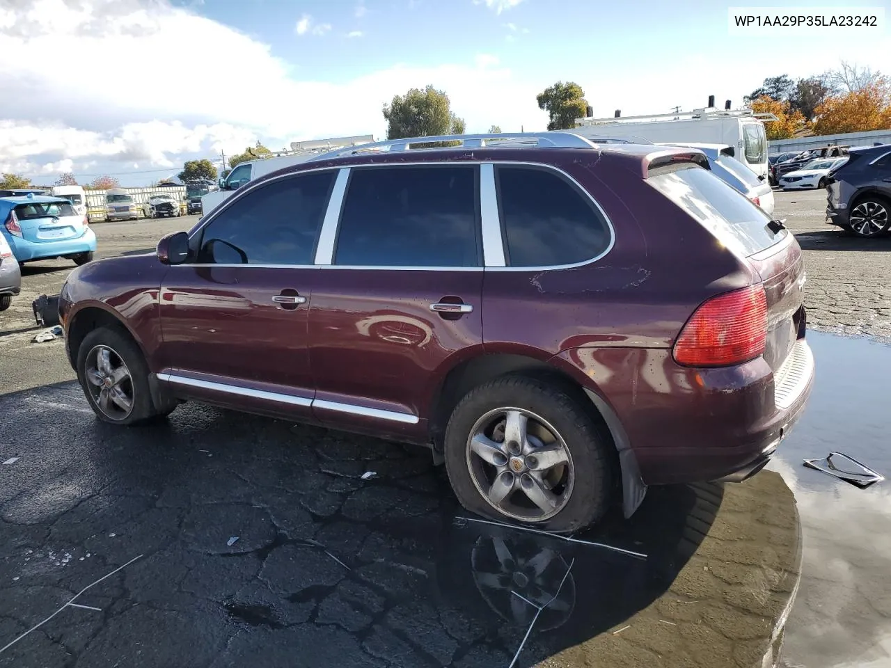2005 Porsche Cayenne VIN: WP1AA29P35LA23242 Lot: 80140404
