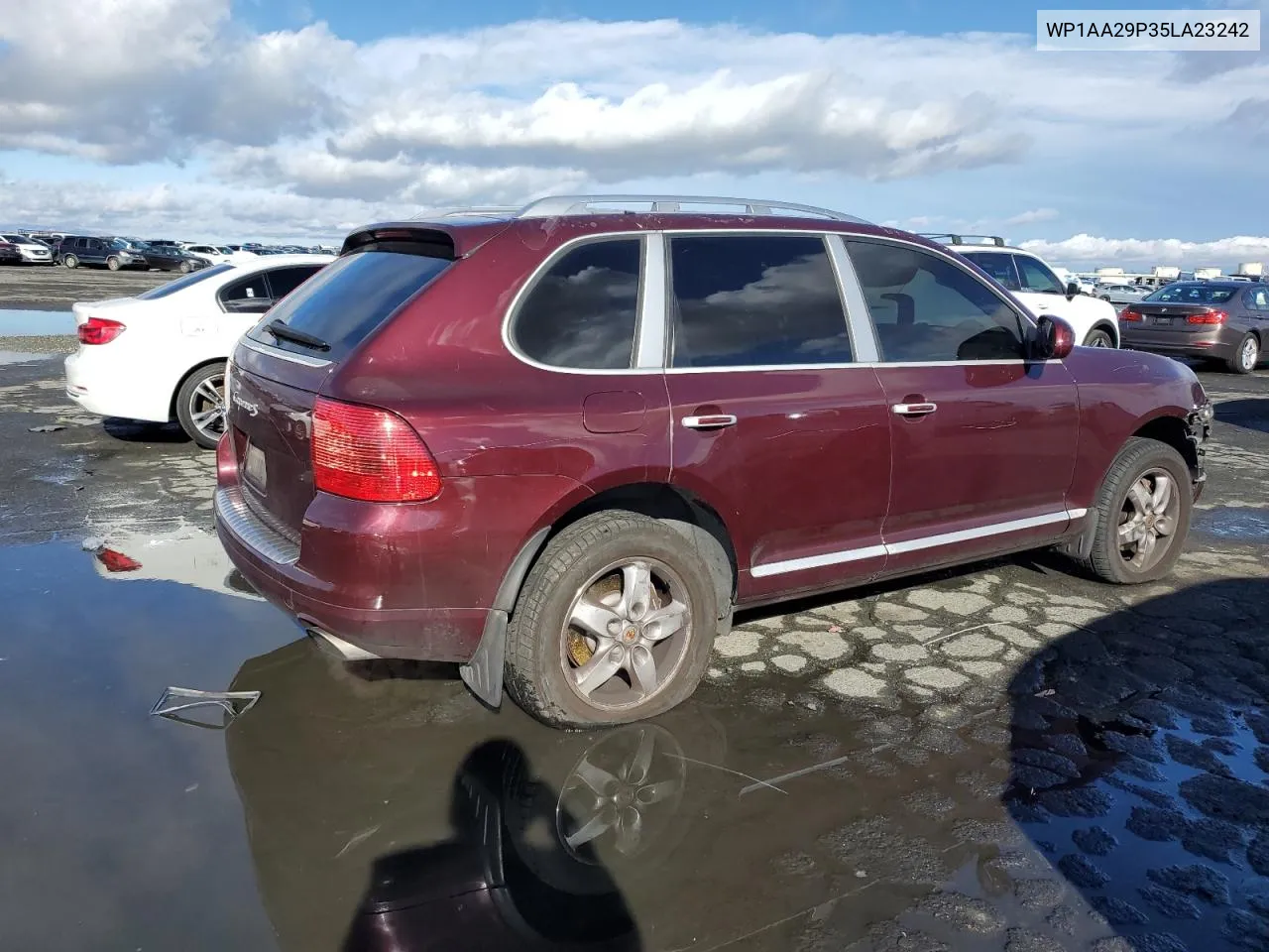 2005 Porsche Cayenne VIN: WP1AA29P35LA23242 Lot: 80140404