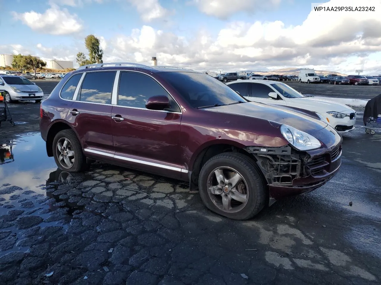 2005 Porsche Cayenne VIN: WP1AA29P35LA23242 Lot: 80140404