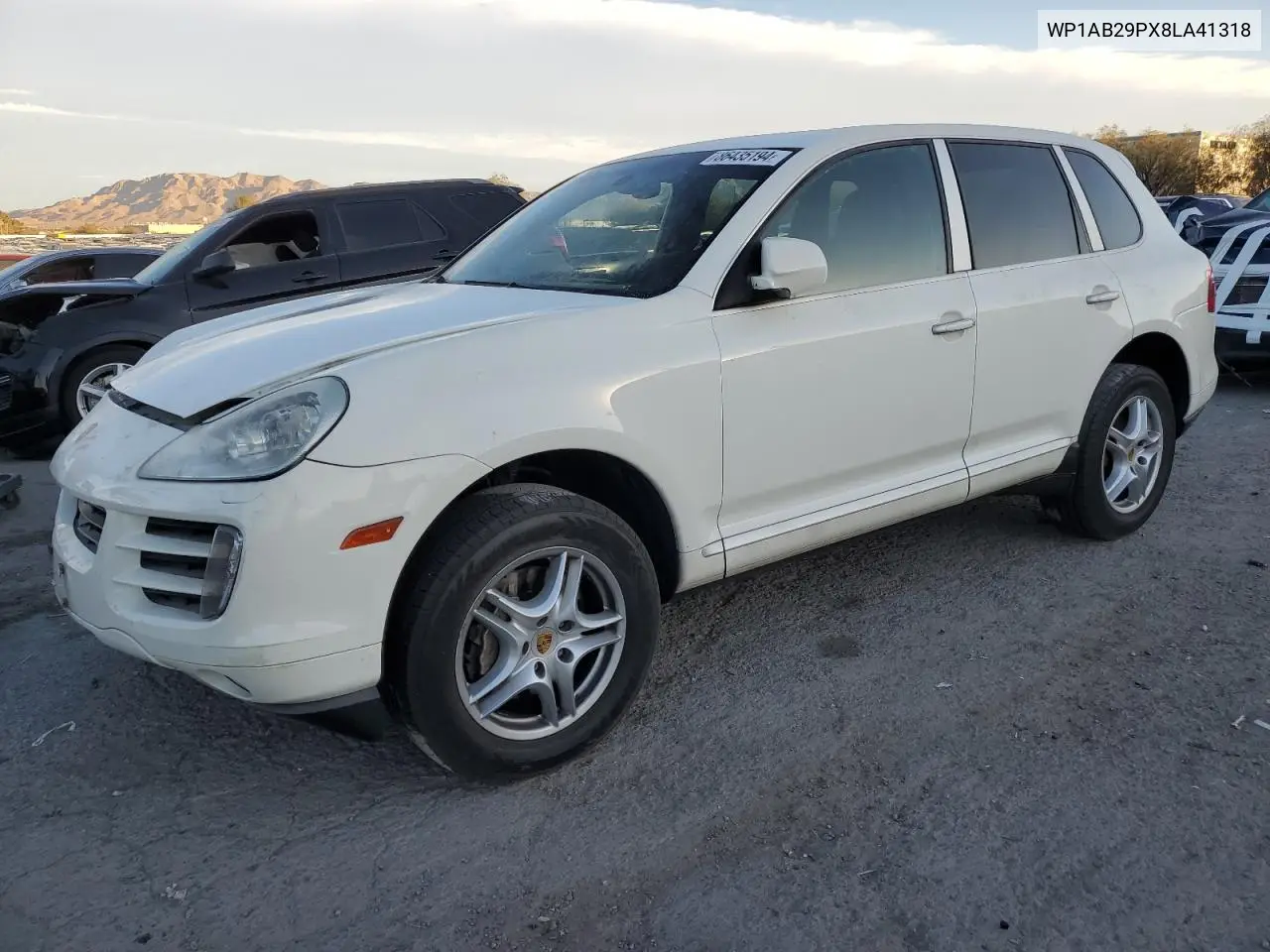 2008 Porsche Cayenne S VIN: WP1AB29PX8LA41318 Lot: 48974565