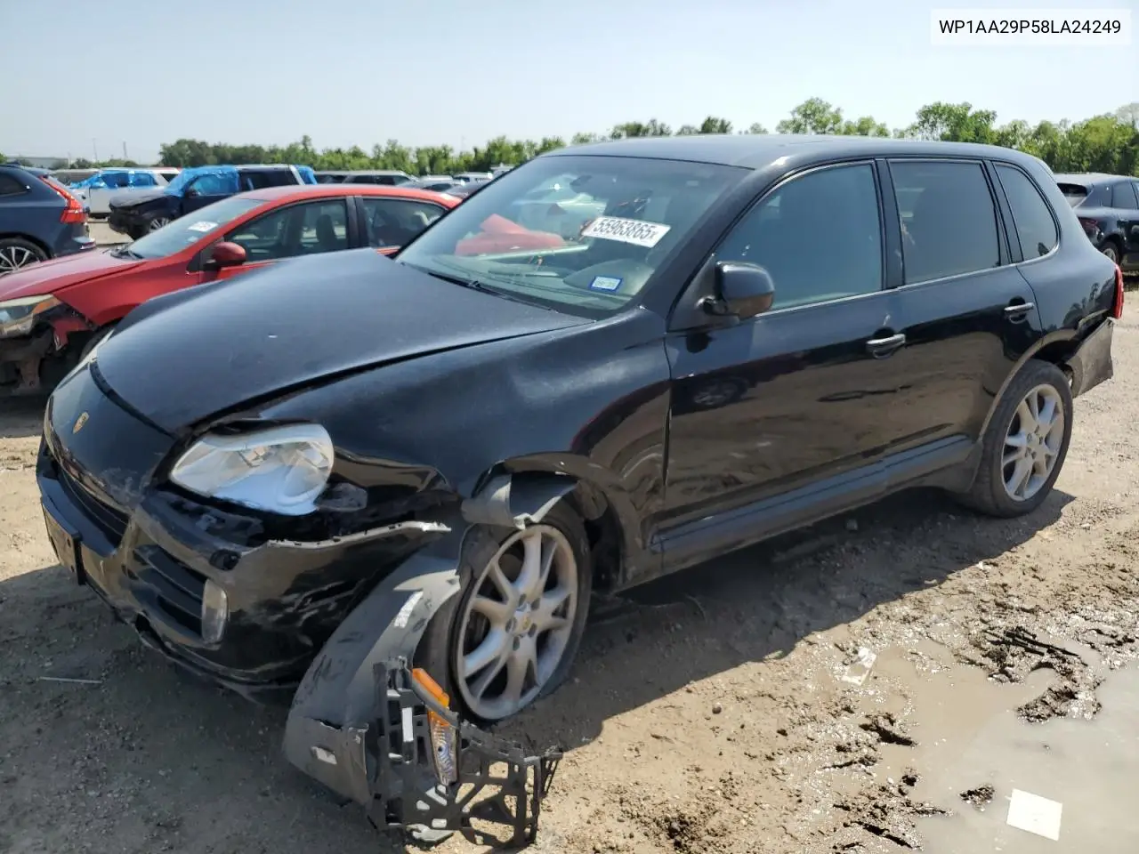 2008 Porsche Cayenne VIN: WP1AA29P58LA24249 Lot: 55963865