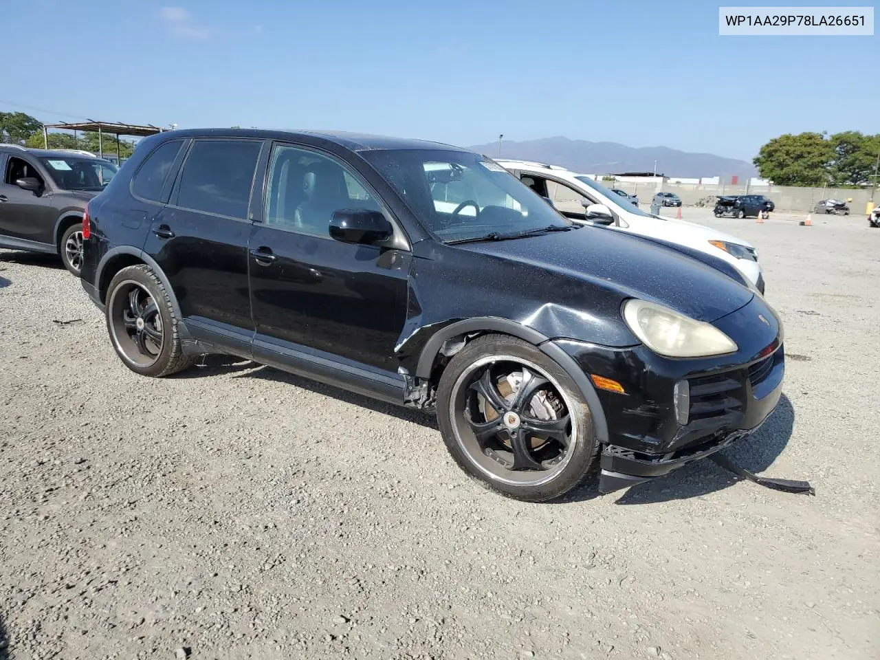 2008 Porsche Cayenne VIN: WP1AA29P78LA26651 Lot: 57707385