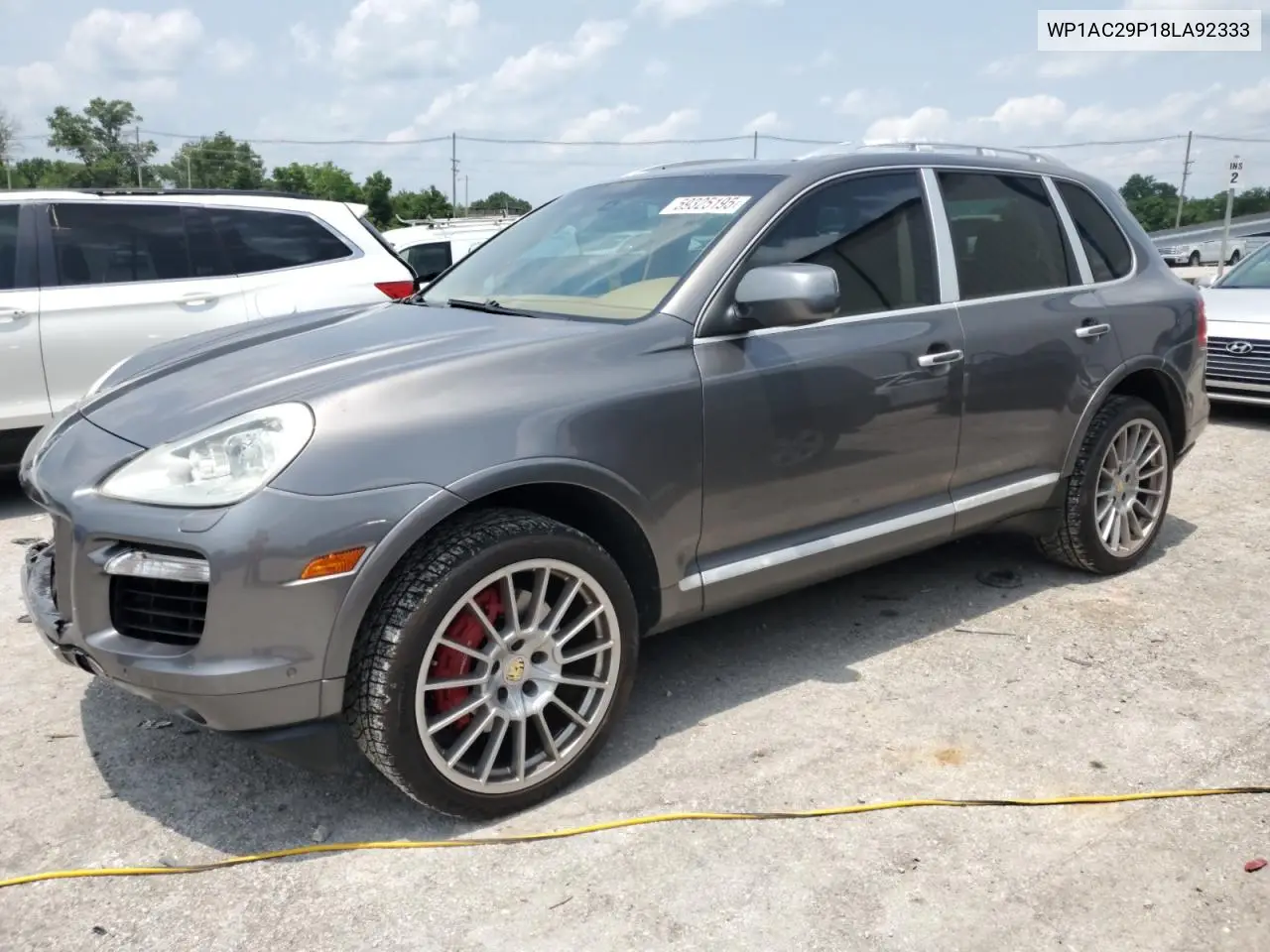 2008 Porsche Cayenne Turbo VIN: WP1AC29P18LA92333 Lot: 59325195