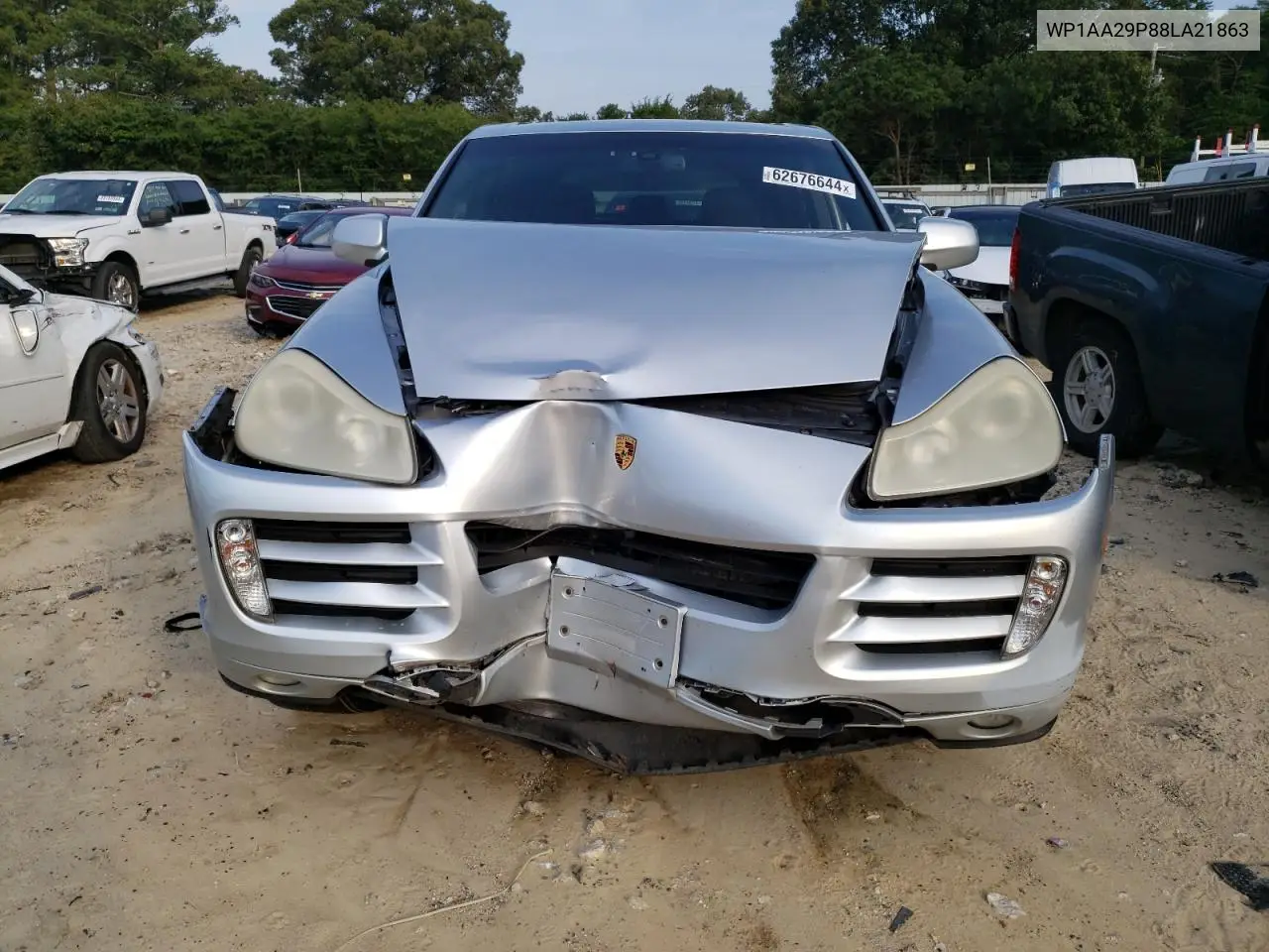 2008 Porsche Cayenne VIN: WP1AA29P88LA21863 Lot: 60034785