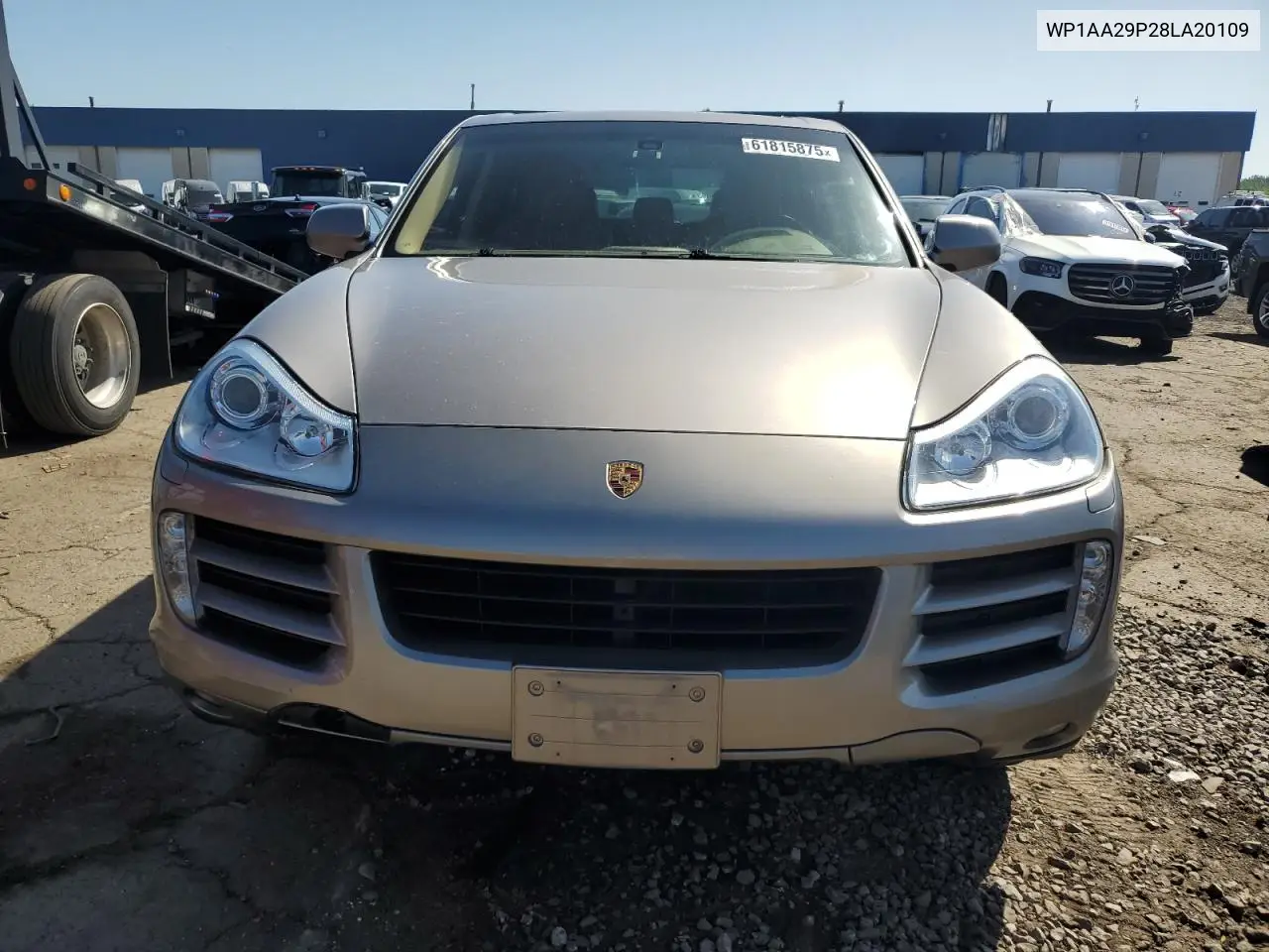 2008 Porsche Cayenne VIN: WP1AA29P28LA20109 Lot: 61815875