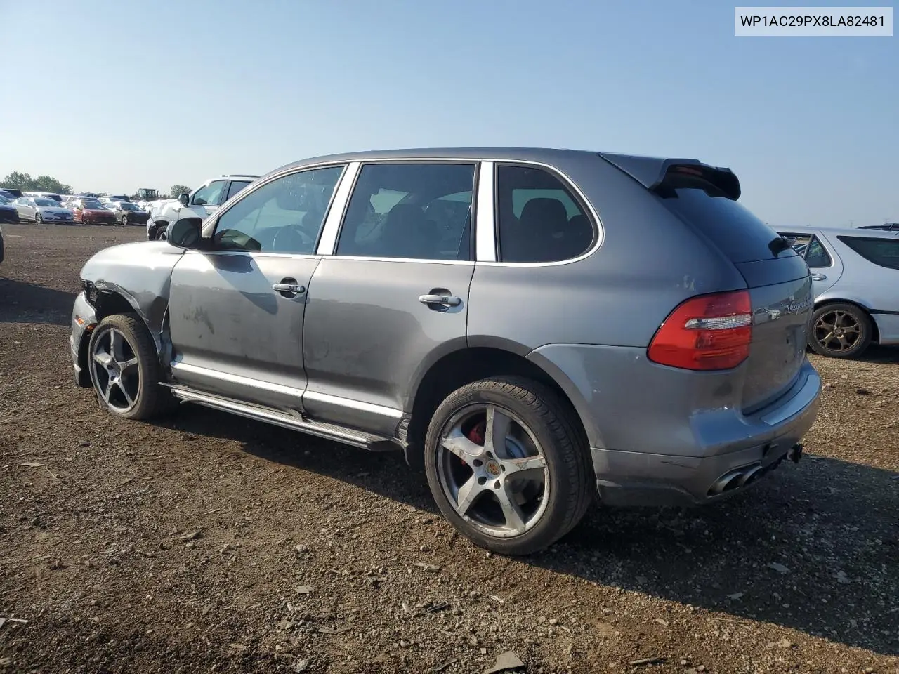 2008 Porsche Cayenne Turbo VIN: WP1AC29PX8LA82481 Lot: 61976415