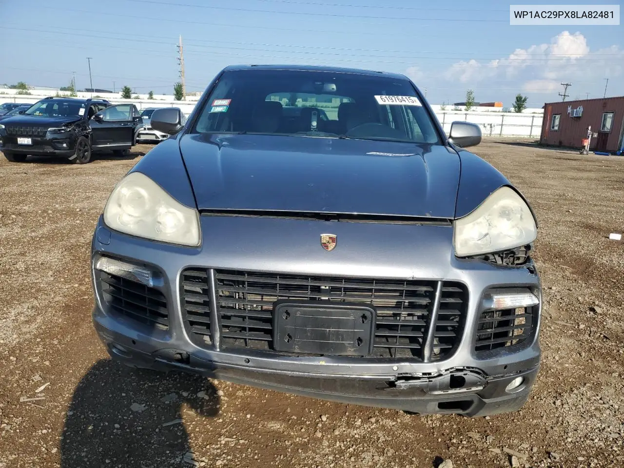 2008 Porsche Cayenne Turbo VIN: WP1AC29PX8LA82481 Lot: 61976415