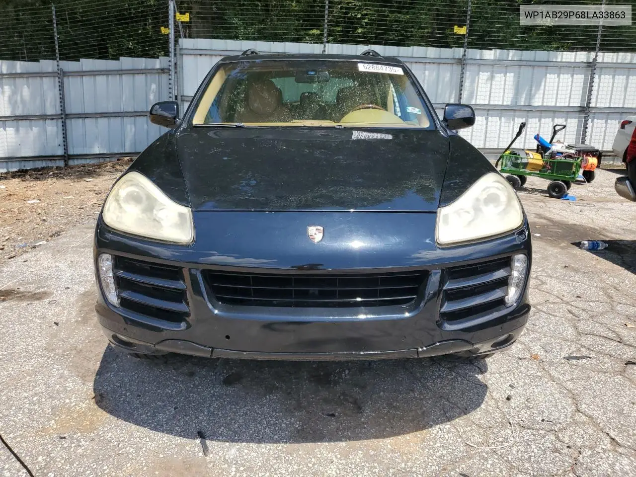 2008 Porsche Cayenne S VIN: WP1AB29P68LA33863 Lot: 62884735