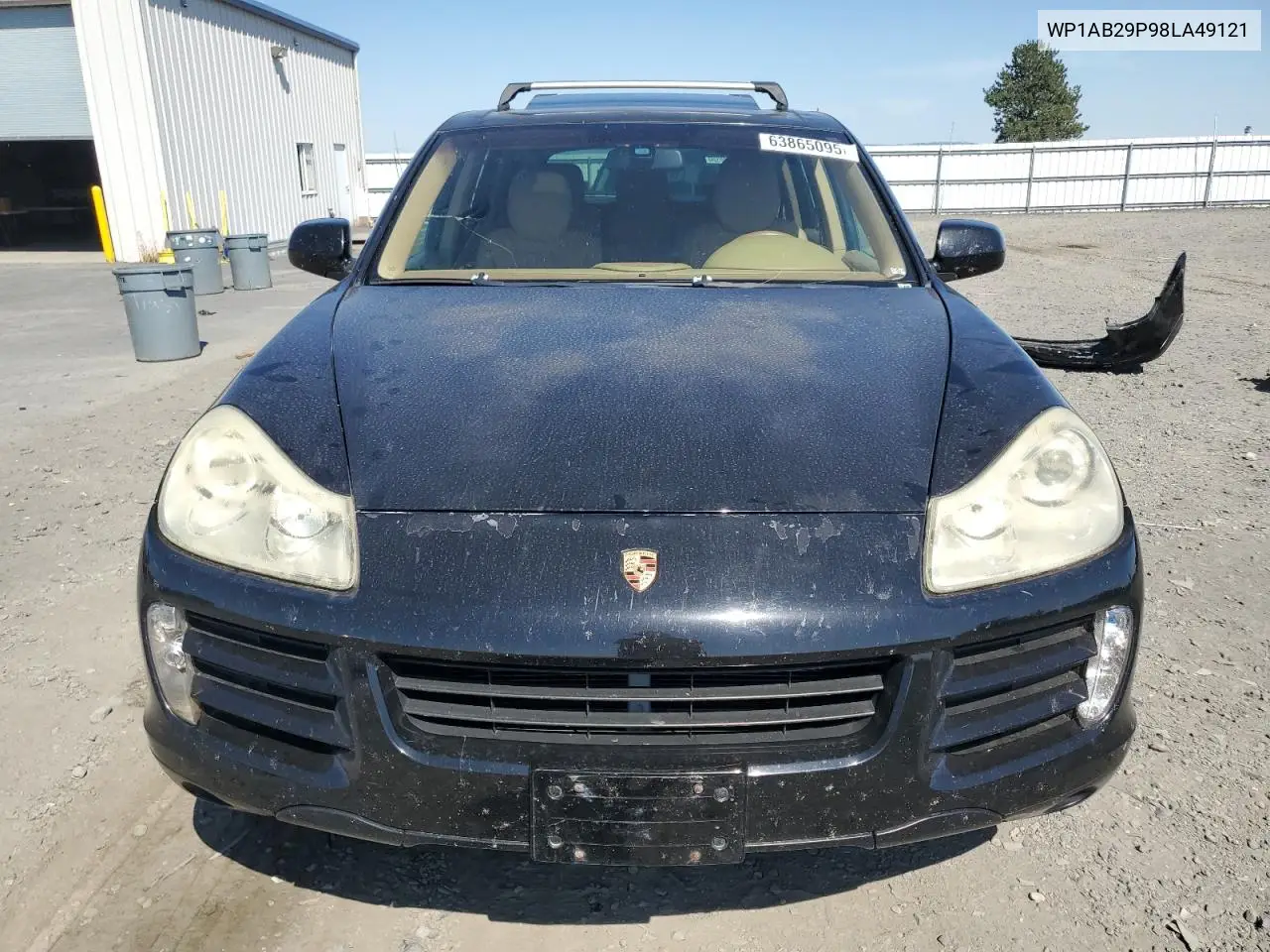 2008 Porsche Cayenne S VIN: WP1AB29P98LA49121 Lot: 63865095