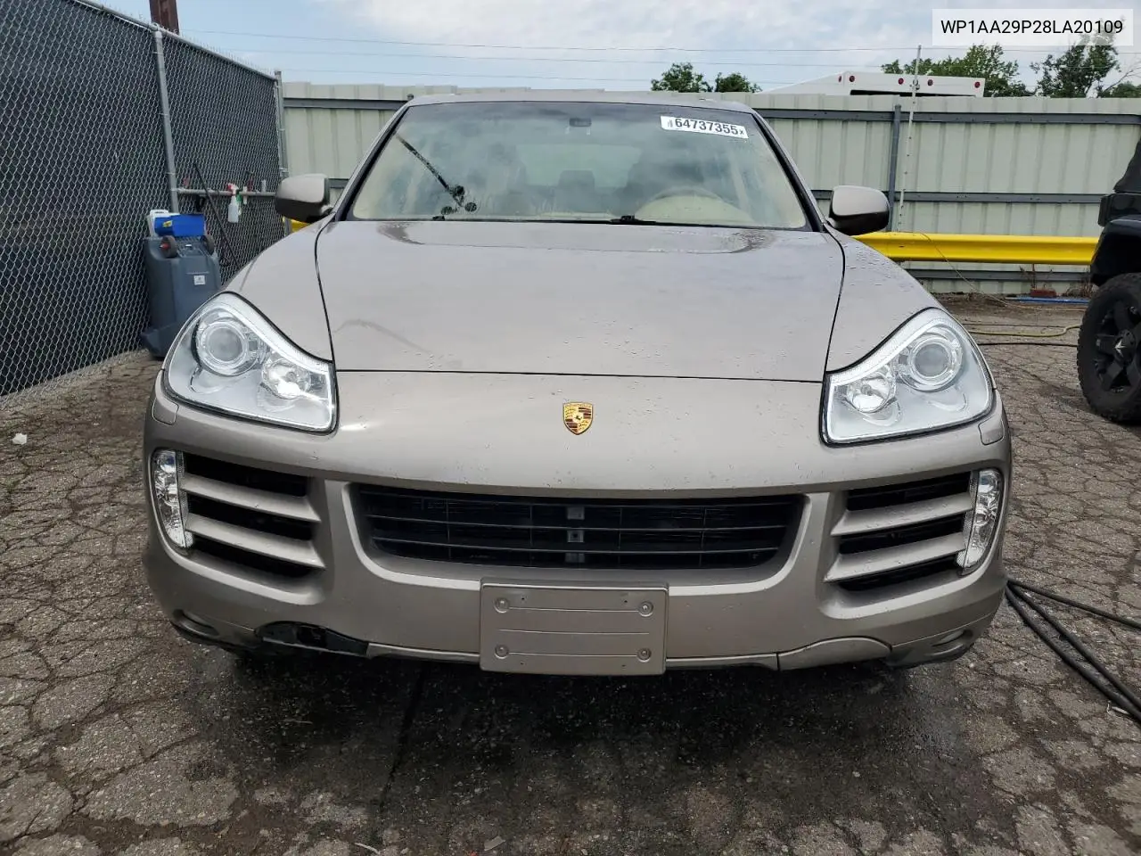 2008 Porsche Cayenne VIN: WP1AA29P28LA20109 Lot: 64737355