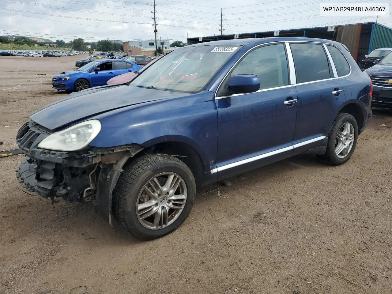 2008 Porsche Cayenne S VIN: WP1AB29P48LA46367 Lot: 65036355