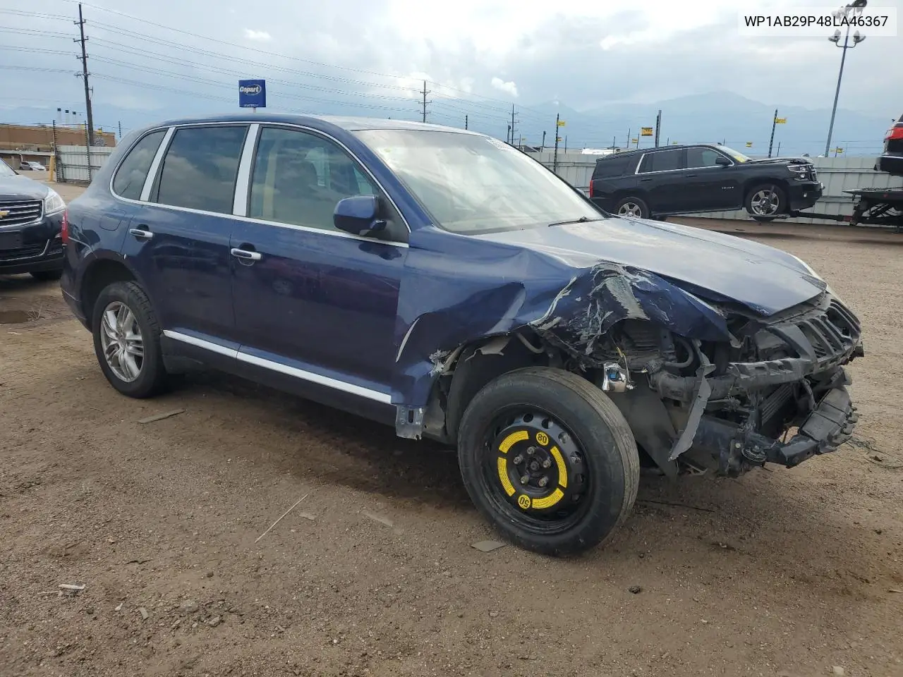 2008 Porsche Cayenne S VIN: WP1AB29P48LA46367 Lot: 65036355