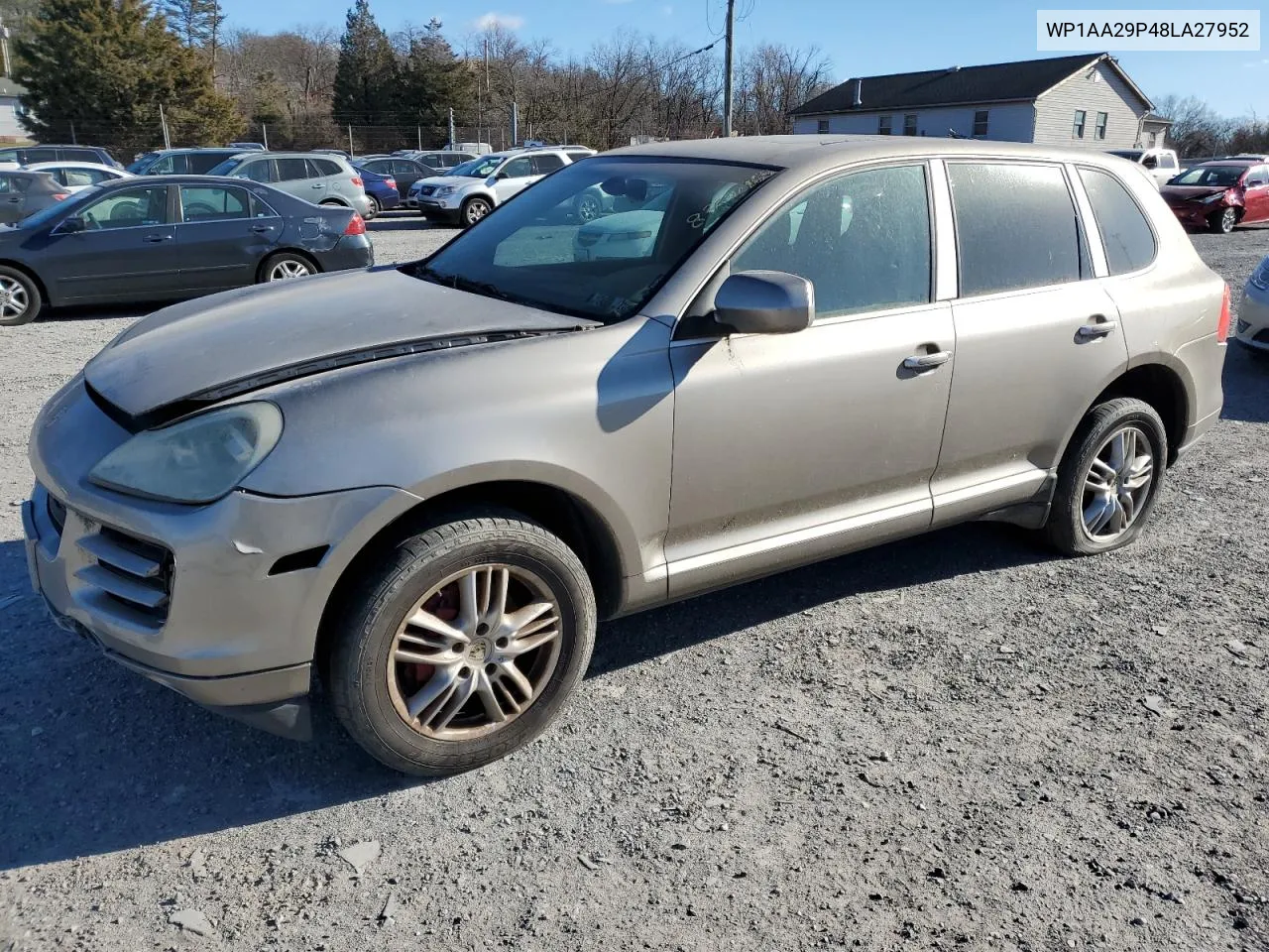 2008 Porsche Cayenne VIN: WP1AA29P48LA27952 Lot: 83586164