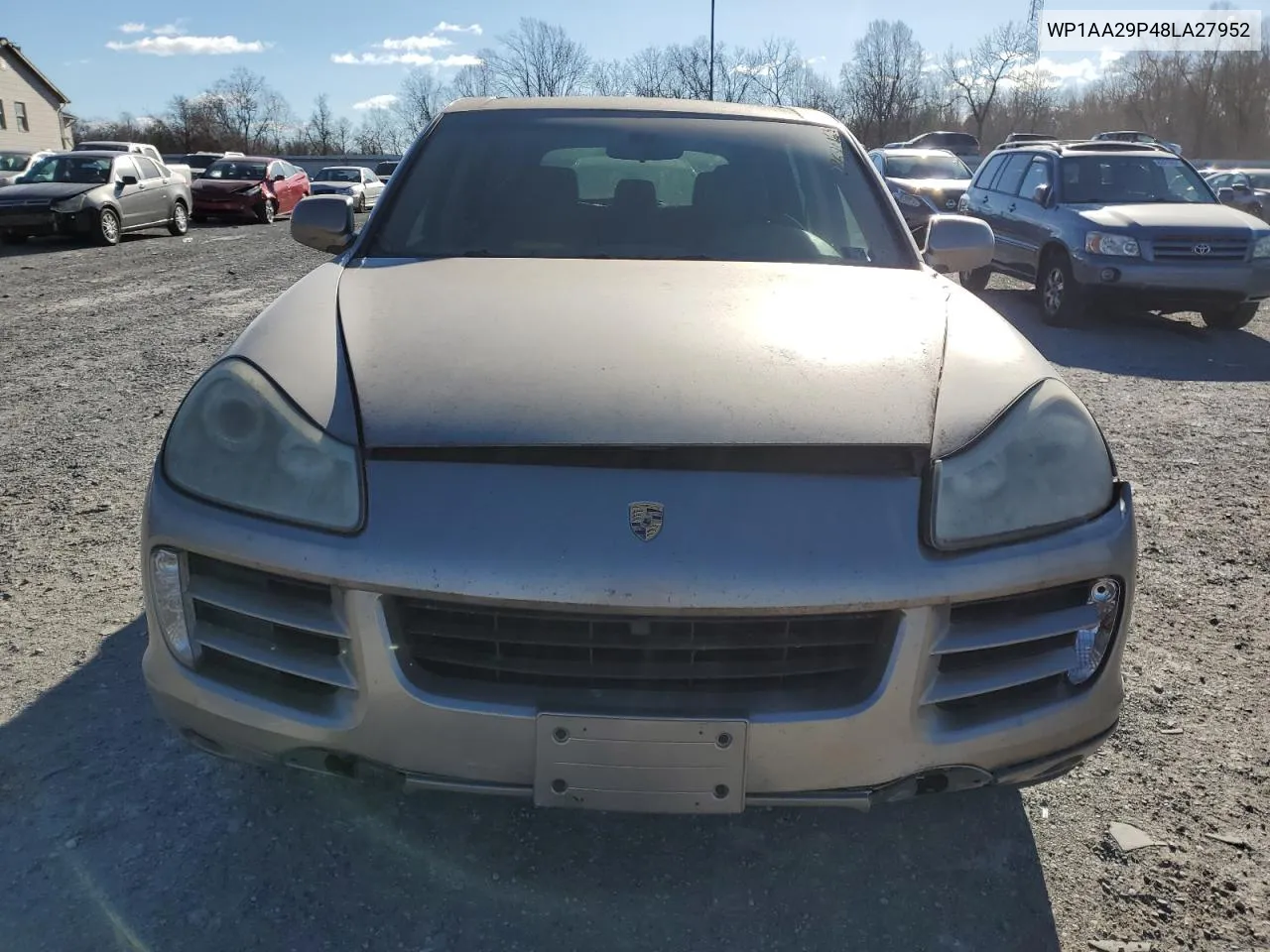 2008 Porsche Cayenne VIN: WP1AA29P48LA27952 Lot: 83586164