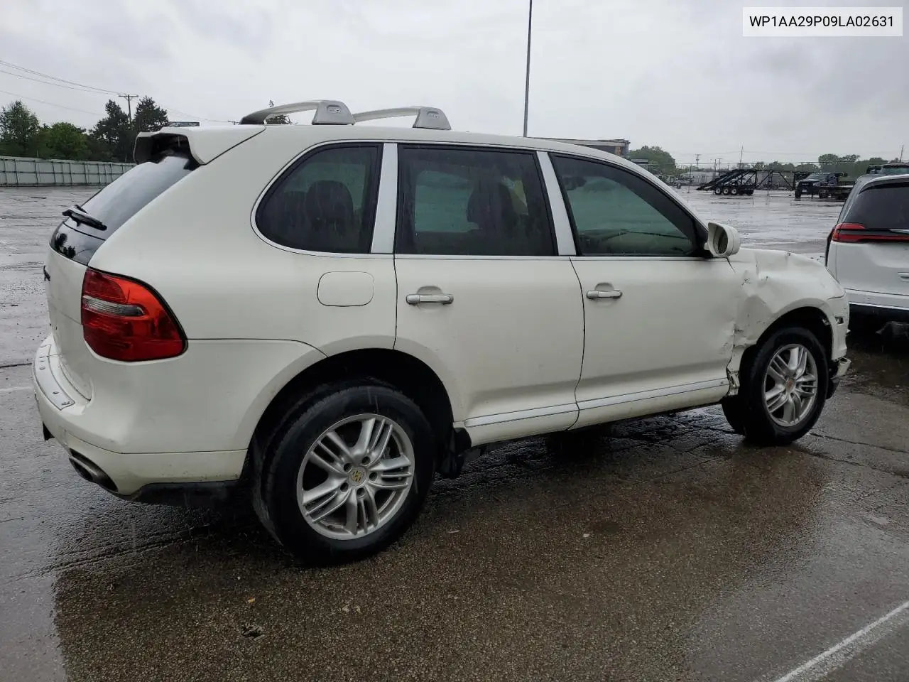 2009 Porsche Cayenne VIN: WP1AA29P09LA02631 Lot: 55567245