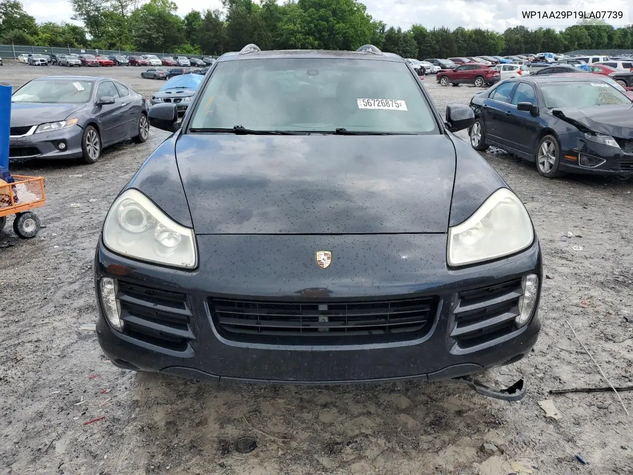 2009 Porsche Cayenne VIN: WP1AA29P19LA07739 Lot: 56726875