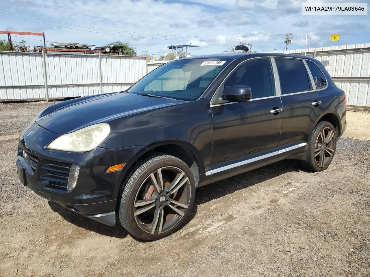 2009 Porsche Cayenne VIN: WP1AA29P79LA03646 Lot: 59631765