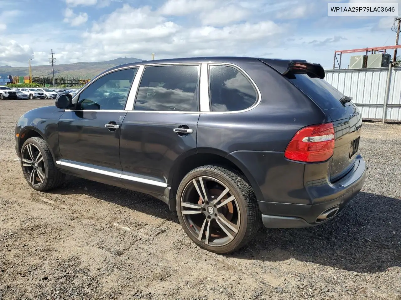 2009 Porsche Cayenne VIN: WP1AA29P79LA03646 Lot: 59631765