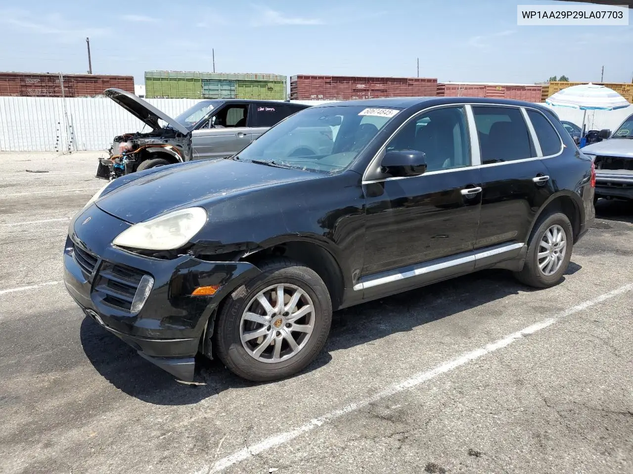 2009 Porsche Cayenne VIN: WP1AA29P29LA07703 Lot: 60674845