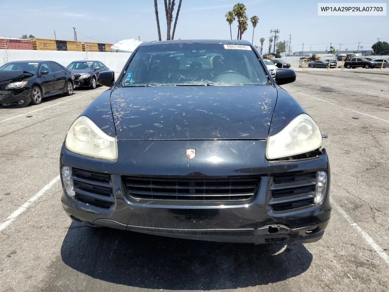 2009 Porsche Cayenne VIN: WP1AA29P29LA07703 Lot: 60674845
