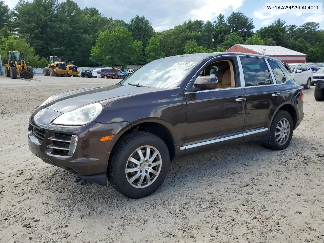 2009 Porsche Cayenne VIN: WP1AA29P29LA04011 Lot: 60983295