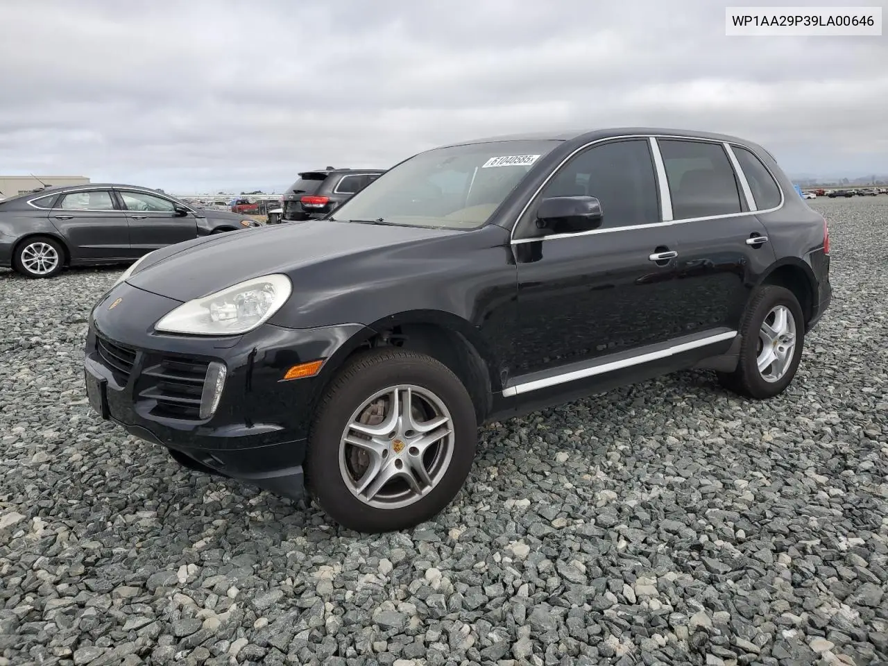 2009 Porsche Cayenne VIN: WP1AA29P39LA00646 Lot: 61040585