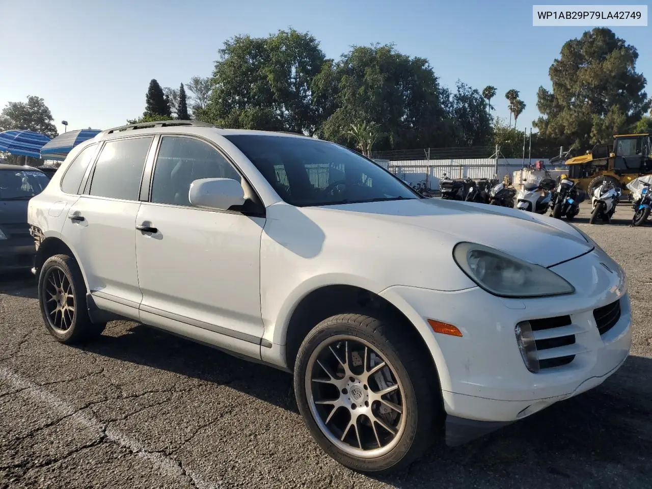 2009 Porsche Cayenne S VIN: WP1AB29P79LA42749 Lot: 61081865