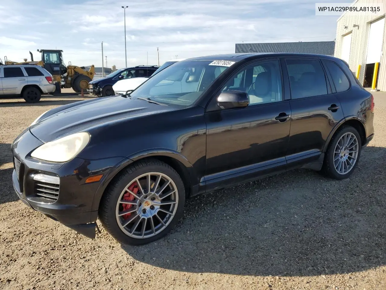 2009 Porsche Cayenne Turbo VIN: WP1AC29P89LA81315 Lot: 62927605