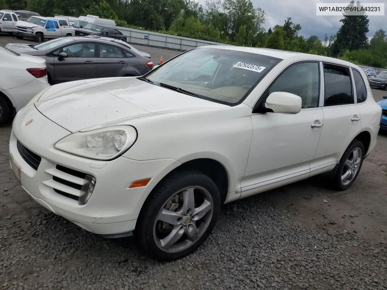 2009 Porsche Cayenne S VIN: WP1AB29P69LA43231 Lot: 62932575