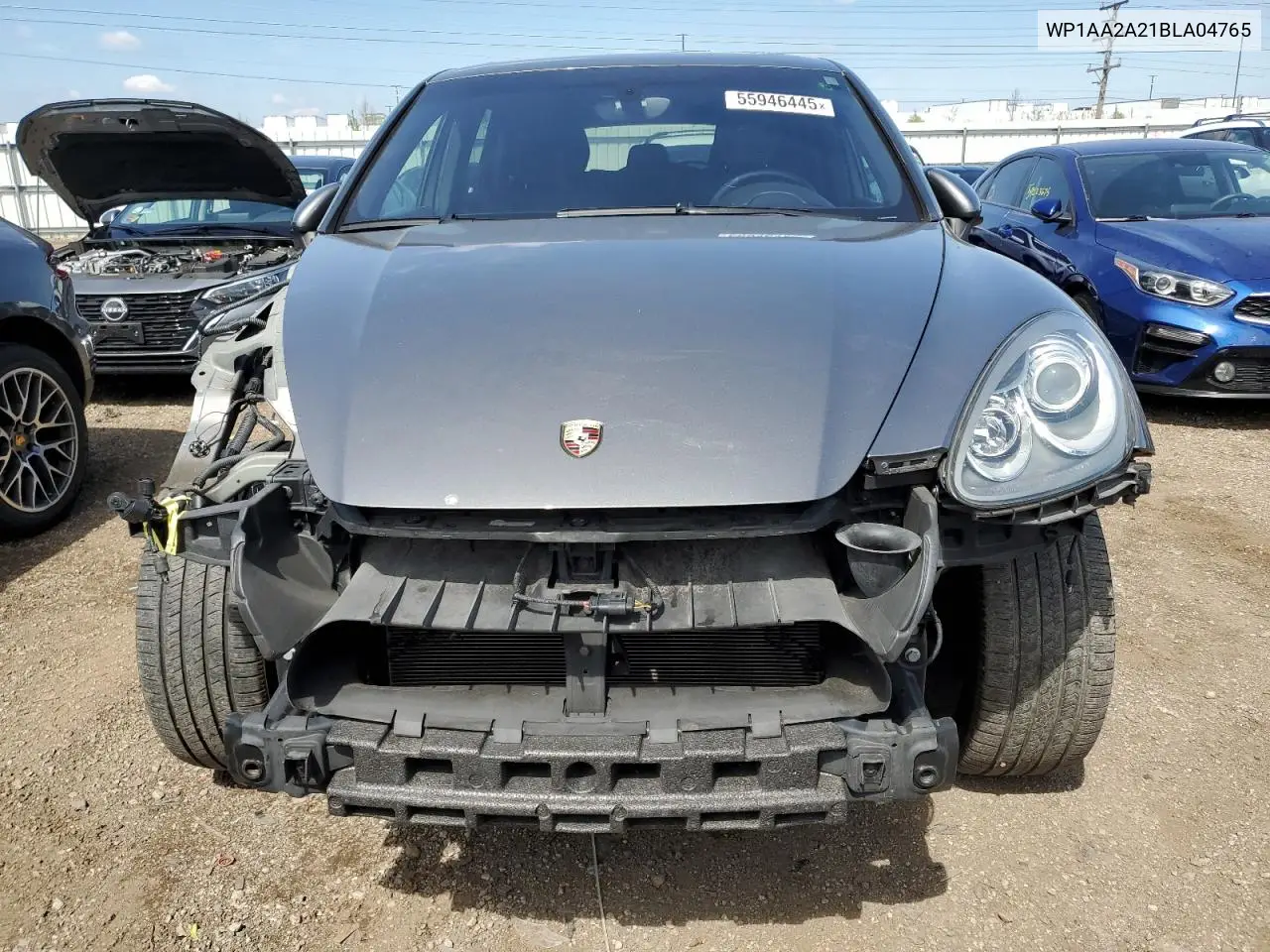 2011 Porsche Cayenne VIN: WP1AA2A21BLA04765 Lot: 55946445